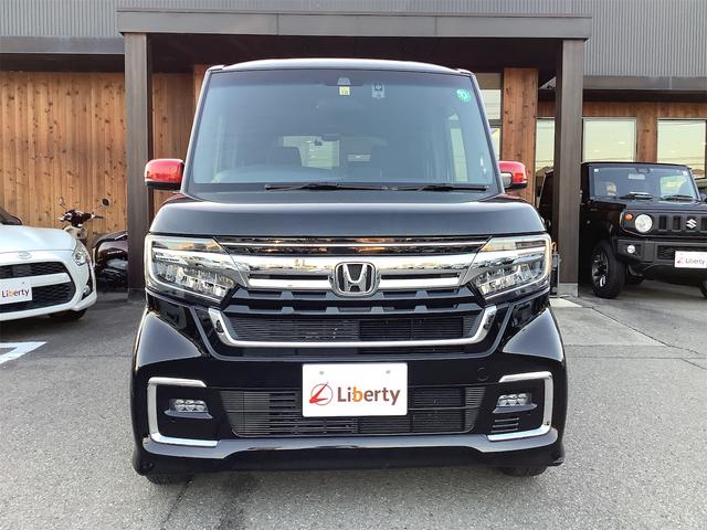 Ｎ－ＢＯＸカスタム Ｌ　ＥＴＣ　バックカメラ　両側スライド・片側電動　クリアランスソナー　オートクルーズコントロール　レーンアシスト　衝突被害軽減システム　オートライト　スマートキー　アイドリングストップ（5枚目）