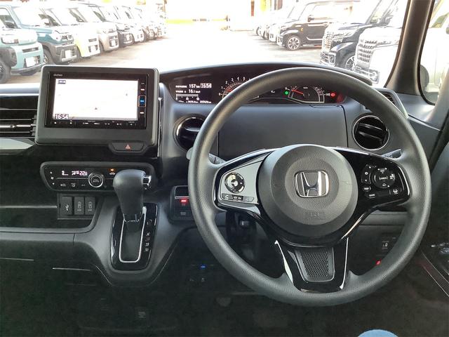 Ｎ－ＢＯＸカスタム Ｌ　ＥＴＣ　バックカメラ　両側スライド・片側電動　クリアランスソナー　オートクルーズコントロール　レーンアシスト　衝突被害軽減システム　オートライト　スマートキー　アイドリングストップ（12枚目）