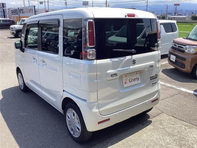 スペーシア ハイブリッドG 両側スライドドア クリアランスソナー レーンアシスト 衝突被害軽減システム オートライト スマートキー アイドリングストップ 電動格納ミラー ベンチシート CVT 盗難防止システム ABS ESC(20枚目)