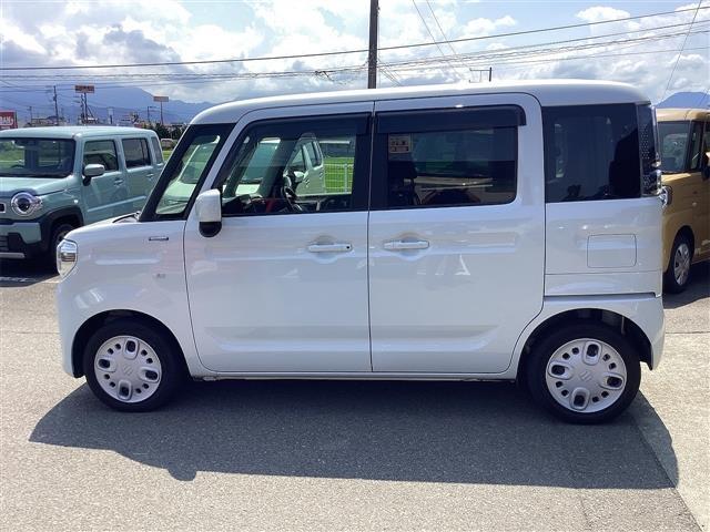 スペーシア ハイブリッドG 両側スライドドア クリアランスソナー レーンアシスト 衝突被害軽減システム オートライト スマートキー アイドリングストップ 電動格納ミラー ベンチシート CVT 盗難防止システム ABS ESC(21枚目)