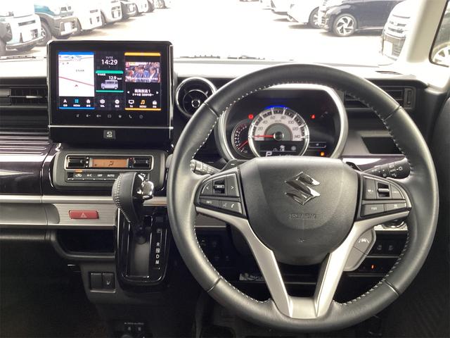 スペーシアカスタム ハイブリッドXSターボ 両側電動スライドドア ナビ TV クリアランスソナー オートクルーズコントロール レーンアシスト 衝突被害軽減システム オートライト スマートキー アイドリングストップ(5枚目)