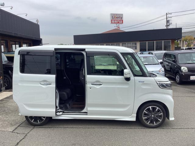 スペーシアカスタム ハイブリッドXSターボ 両側電動スライドドア ナビ TV クリアランスソナー オートクルーズコントロール レーンアシスト 衝突被害軽減システム オートライト スマートキー アイドリングストップ(29枚目)