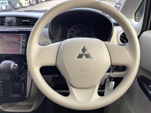 ｅＫワゴン Ｍ　ｅ－アシスト　ＥＴＣ　ナビ　ＴＶ　衝突被害軽減システム　アイドリングストップ　電動格納ミラー　シートヒーター　ベンチシート　ＣＶＴ　ＥＳＣ　ＣＤ　ミュージックプレイヤー接続可　エアコン　ヘッドライトレベライザー（6枚目）