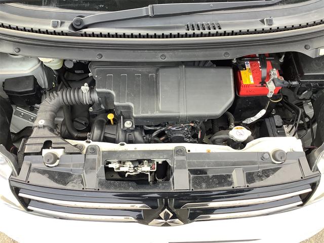 ｅＫワゴン Ｍ　ｅ－アシスト　ＥＴＣ　ナビ　ＴＶ　衝突被害軽減システム　アイドリングストップ　電動格納ミラー　シートヒーター　ベンチシート　ＣＶＴ　ＥＳＣ　ＣＤ　ミュージックプレイヤー接続可　エアコン　ヘッドライトレベライザー（23枚目）