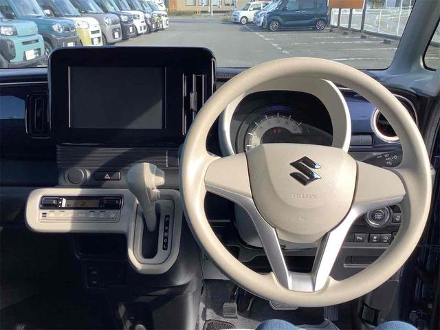 ワゴンＲスマイル ハイブリッドＳ　両側電動スライドドア　クリアランスソナー　レーンアシスト　衝突被害軽減システム　オートライト　スマートキー　アイドリングストップ　電動格納ミラー　シートヒーター　ベンチシート　ＣＶＴ　ＥＳＣ　エアコン（5枚目）