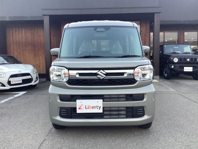 スペーシア ハイブリッドＧ　届出済未使用車　禁煙車　両側スライドドア　クリアランスソナー　オートライト　スマートキー　電動格納ミラー　ベンチシート　ＣＶＴ　エアコン　パワーウィンドウ（5枚目）