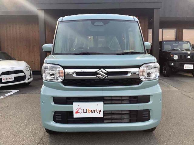 スペーシア ハイブリッドＧ　両側スライドドア　クリアランスソナー　オートライト　スマートキー　アイドリングストップ　電動格納ミラー　ベンチシート　ＣＶＴ　ＥＳＣ　エアコン　パワーウィンドウ（5枚目）