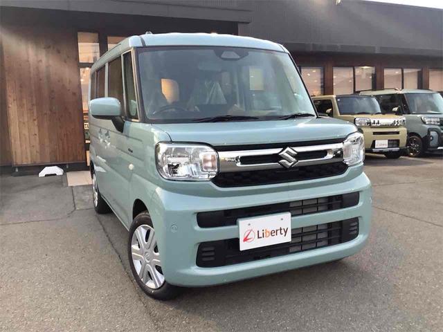 スペーシア ハイブリッドＧ　両側スライドドア　クリアランスソナー　オートライト　スマートキー　アイドリングストップ　電動格納ミラー　ベンチシート　ＣＶＴ　ＥＳＣ　エアコン　パワーウィンドウ（6枚目）