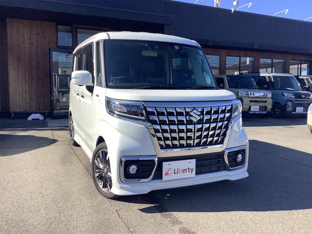 スペーシアカスタム ハイブリッドＸＳターボ　ナビ　全周囲カメラ　ＥＴＣ　両側電動スライドドア　ＴＶ　クリアランスソナー　オートクルーズコントロール　レーンアシスト　衝突被害軽減システム　スマートキー　アイドリングストップ（12枚目）