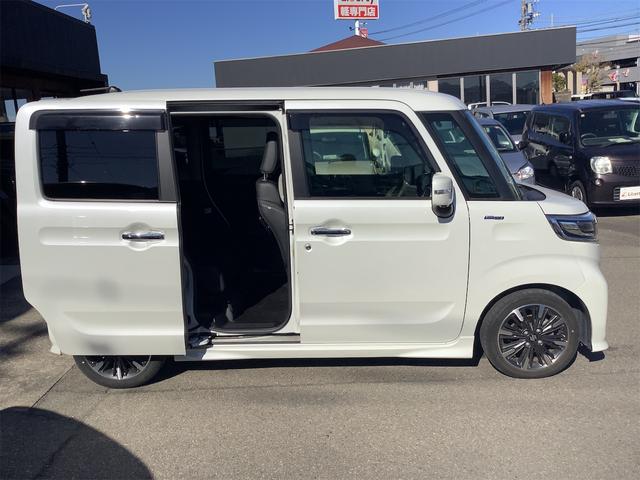 スペーシアカスタム ハイブリッドＸＳターボ　ナビ　全周囲カメラ　ＥＴＣ　両側電動スライドドア　ＴＶ　クリアランスソナー　オートクルーズコントロール　レーンアシスト　衝突被害軽減システム　スマートキー　アイドリングストップ（14枚目）