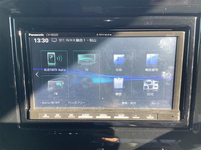 スペーシアカスタム ハイブリッドＸＳ　ナビ　ＴＶ　Ｂｌｕｅｔｏｏｔｈ　ＥＴＣ　バックカメラ　両側電動スライドドア　オートライト　スマートキー　アイドリングストップ　電動格納ミラー　シートヒーター　ベンチシート　ＣＶＴ　ＥＳＣ　ＣＤ　ＵＳＢ（4枚目）