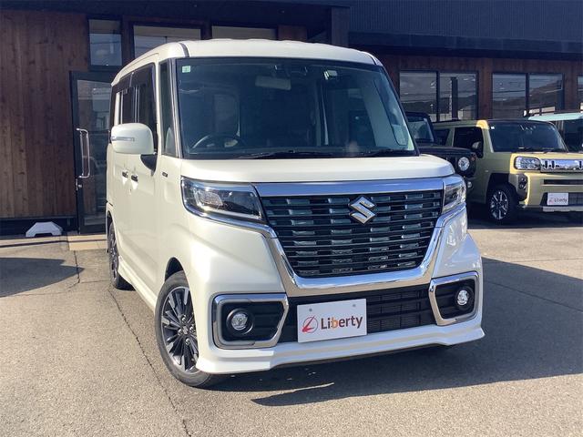 スペーシアカスタム ハイブリッドＸＳ　ナビ　Ｂｌｕｅｔｏｏｔｈ　両側電動スライドドア　クリアランスソナー　レーンアシスト　衝突被害軽減システム　純正アルミホイール　オートライト　スマートキー　アイドリングストップ　電動格納ミラー（10枚目）