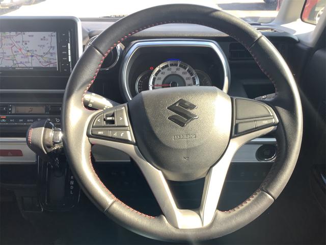 スペーシアカスタム ハイブリッドＸＳ　ナビ　Ｂｌｕｅｔｏｏｔｈ　両側電動スライドドア　クリアランスソナー　レーンアシスト　衝突被害軽減システム　純正アルミホイール　オートライト　スマートキー　アイドリングストップ　電動格納ミラー（35枚目）