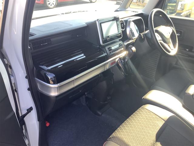 スペーシアカスタム ハイブリッドＸＳ　ナビ　Ｂｌｕｅｔｏｏｔｈ　両側電動スライドドア　クリアランスソナー　レーンアシスト　衝突被害軽減システム　純正アルミホイール　オートライト　スマートキー　アイドリングストップ　電動格納ミラー（65枚目）