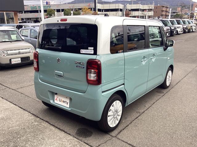ワゴンＲスマイル ハイブリッドＳ　ナビ　Ｂｌｕｅｔｏｏｔｈ　ＥＴＣ　バックカメラ　両側電動スライドドア　ＴＶ　クリアランスソナー　レーンアシスト　衝突被害軽減システム　オートライト　スマートキー　アイドリングストップ　シートヒーター（17枚目）