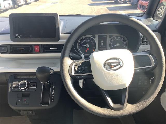 ムーヴキャンバス ストライプスＧ　両側電動スライドドア　クリアランスソナー　衝突被害軽減システム　オートライト　ＬＥＤヘッドランプ　スマートキー　アイドリングストップ　電動格納ミラー　シートヒーター　ベンチシート　ＣＶＴ（35枚目）