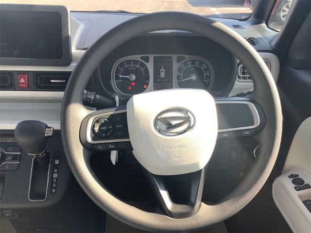 ムーヴキャンバス ストライプスＧ　両側電動スライドドア　クリアランスソナー　衝突被害軽減システム　オートライト　ＬＥＤヘッドランプ　スマートキー　アイドリングストップ　電動格納ミラー　シートヒーター　ベンチシート　ＣＶＴ（36枚目）