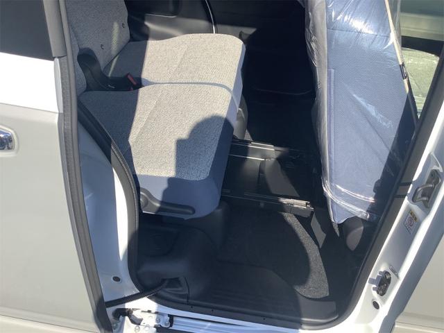 ムーヴキャンバス ストライプスＧ　両側電動スライドドア　クリアランスソナー　衝突被害軽減システム　オートライト　ＬＥＤヘッドランプ　スマートキー　アイドリングストップ　電動格納ミラー　シートヒーター　ベンチシート　ＣＶＴ（56枚目）