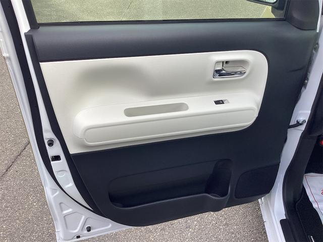 ムーヴキャンバス ストライプスＧ　バックカメラ　両側電動スライドドア　クリアランスソナー　衝突被害軽減システム　オートライト　スマートキー　アイドリングストップ　電動格納ミラー　シートヒーター　ＣＶＴ　盗難防止システム　ＡＢＳ　ＥＳＣ（51枚目）