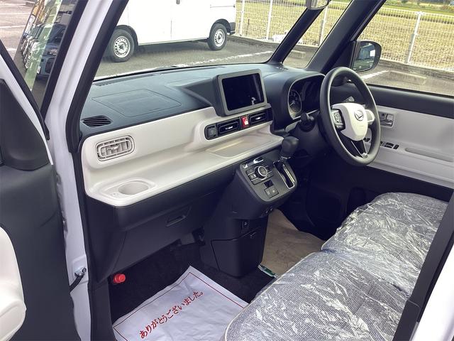 ムーヴキャンバス ストライプスＧ　バックカメラ　両側電動スライドドア　クリアランスソナー　衝突被害軽減システム　オートライト　スマートキー　アイドリングストップ　電動格納ミラー　シートヒーター　ＣＶＴ　盗難防止システム　ＡＢＳ　ＥＳＣ（52枚目）