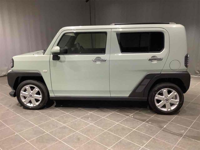 タフト Ｇ　クロムベンチャー　バックカメラ　クリアランスソナー　オートクルーズコントロール　衝突被害軽減システム　オートライト　スマートキー　アイドリングストップ　電動格納ミラー　シートヒーター　ＣＶＴ　ＥＳＣ　アルミホイール（21枚目）