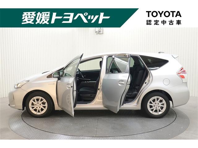 プリウスα Ｓ　ワンセグ　メモリーナビ　バックカメラ　衝突被害軽減システム　ＥＴＣ　ドラレコ　ＬＥＤヘッドランプ　乗車定員７人　３列シート　記録簿（3枚目）