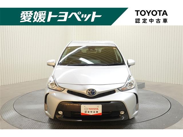 プリウスα Ｓ　ワンセグ　メモリーナビ　バックカメラ　衝突被害軽減システム　ＥＴＣ　ドラレコ　ＬＥＤヘッドランプ　乗車定員７人　３列シート　記録簿（4枚目）