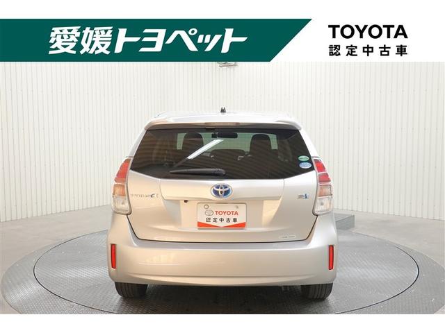 プリウスα Ｓ　ワンセグ　メモリーナビ　バックカメラ　衝突被害軽減システム　ＥＴＣ　ドラレコ　ＬＥＤヘッドランプ　乗車定員７人　３列シート　記録簿（5枚目）