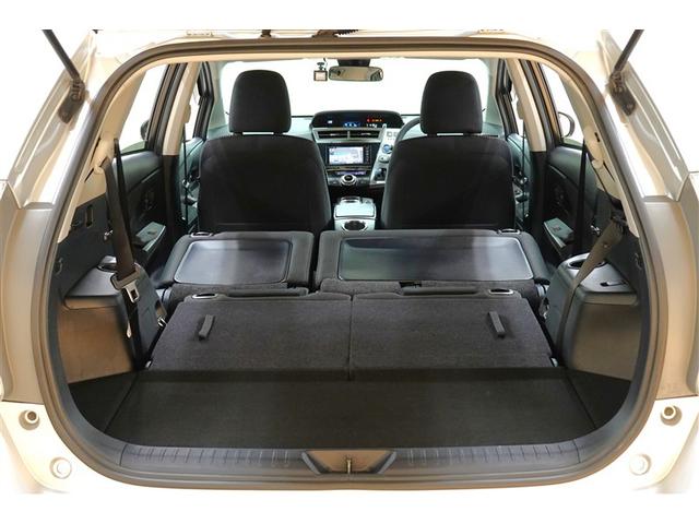 プリウスα Ｓ　ワンセグ　メモリーナビ　バックカメラ　衝突被害軽減システム　ＥＴＣ　ドラレコ　ＬＥＤヘッドランプ　乗車定員７人　３列シート　記録簿（19枚目）