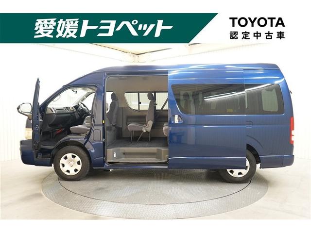 ハイエースワゴン グランドキャビン　ＤＶＤナビ　後席モニター　ＥＴＣ　電動スライドドア　乗車定員１０人　３列シート　記録簿（3枚目）