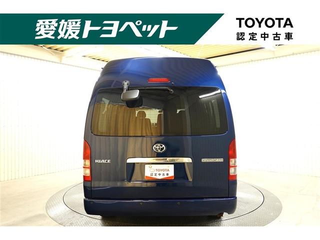 ハイエースワゴン グランドキャビン　ＤＶＤナビ　後席モニター　ＥＴＣ　電動スライドドア　乗車定員１０人　３列シート　記録簿（6枚目）