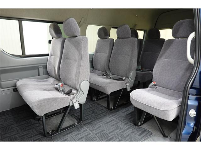 ハイエースワゴン グランドキャビン　ＤＶＤナビ　後席モニター　ＥＴＣ　電動スライドドア　乗車定員１０人　３列シート　記録簿（16枚目）