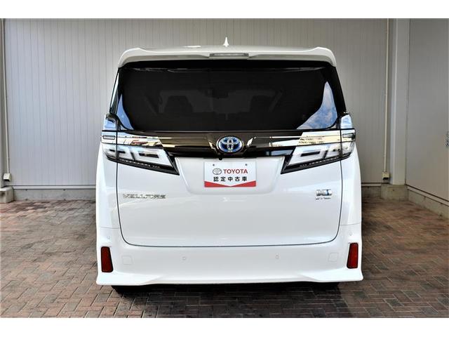 ヴェルファイアハイブリッド Z ゴールデンアイズ 4WD フルセグ メモリーナビ ミュージックプレイヤー接続可 バックカメラ 衝突被害軽減システム ETC ドラレコ 両側電動スライド LEDヘッドランプ 乗車定員7人 3列シート ワンオーナー 記録簿(5枚目)