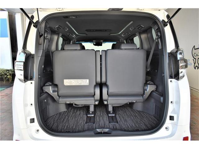 ヴェルファイアハイブリッド Z ゴールデンアイズ 4WD フルセグ メモリーナビ ミュージックプレイヤー接続可 バックカメラ 衝突被害軽減システム ETC ドラレコ 両側電動スライド LEDヘッドランプ 乗車定員7人 3列シート ワンオーナー 記録簿(18枚目)