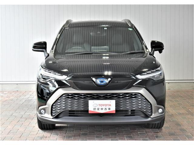 カローラクロス ハイブリッド Z 革シート ミュージックプレイヤー接続可 バックカメラ 衝突被害軽減システム ETC LEDヘッドランプ ワンオーナー 記録簿(2枚目)