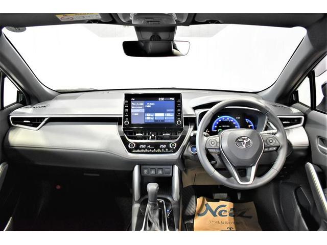 カローラクロス ハイブリッド Z 革シート ミュージックプレイヤー接続可 バックカメラ 衝突被害軽減システム ETC LEDヘッドランプ ワンオーナー 記録簿(6枚目)