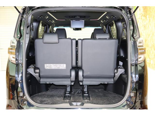 ヴェルファイア ２．５Ｚ　ゴールデンアイズ　衝突被害軽減ブレーキシステム・フリップダウンモニター・純正メモリーナビ／フルセグＴＶ・バックカメラ・ハーフレザーシート・クルーズコントロール・パワーバックドア・保証書・取扱説明書（34枚目）