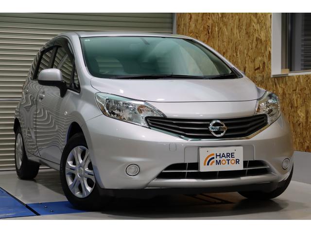 ノート Ｘ　純正ＣＤデッキ・プッシュスタート・アイドリングストップ・電動格納ミラー・ヘッドライトレベライザー・スマートキー・保証書（7枚目）