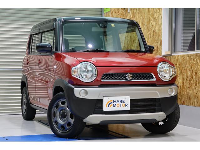 ハスラー Ｇ　衝突被害軽減ブレーキシステム・Ｓｔｒａｄａ　メモリーナビ／フルセグＴＶ・シートヒーター・オートエアコン・プッシュスタート・電動格納ミラー・ヘッドライトレベライザー・保証書・取扱説明書（7枚目）