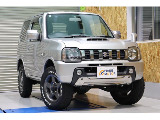 ジムニー ランドベンチャー　インタークーラーターボ・カロッツェリアＣＤデッキ・シートヒーター・ウィンカーミラー・電動格納ミラー・ヘッドライトレベライザー・フォグランプ・ハード背面タイヤカバー（8枚目）