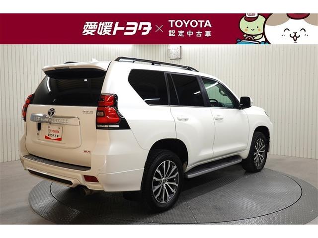 ランドクルーザープラド TZ-G 革シート サンルーフ 4WD フルセグ メモリーナビ バックカメラ 衝突被害軽減システム ETC ドラレコ LEDヘッドランプ 乗車定員7人 3列シート 記録簿 ディーゼル(2枚目)