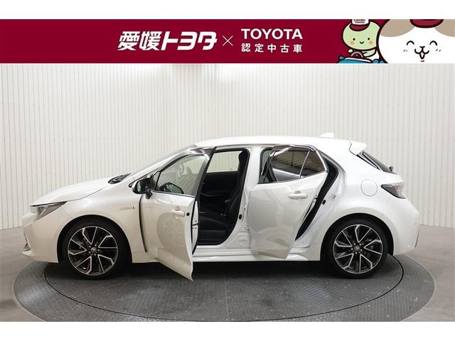 カローラスポーツ ハイブリッドG Z フルセグ メモリーナビ DVD再生 バックカメラ 衝突被害軽減システム ETC ドラレコ LEDヘッドランプ ワンオーナー 記録簿(3枚目)