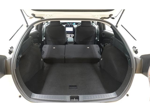 プリウス Ｓセーフティプラス　フルセグ　メモリーナビ　ＤＶＤ再生　バックカメラ　衝突被害軽減システム　ＥＴＣ　ドラレコ　ＬＥＤヘッドランプ　ワンオーナー　記録簿（14枚目）