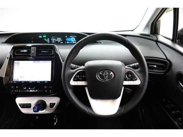 プリウス Ｓセーフティプラス　フルセグ　メモリーナビ　ＤＶＤ再生　バックカメラ　衝突被害軽減システム　ＥＴＣ　ドラレコ　ＬＥＤヘッドランプ　ワンオーナー　記録簿（17枚目）