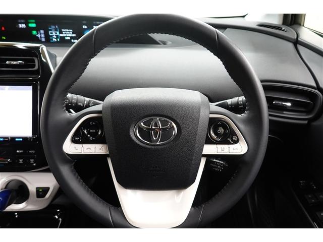 プリウス Ｓセーフティプラス　フルセグ　メモリーナビ　ＤＶＤ再生　バックカメラ　衝突被害軽減システム　ＥＴＣ　ドラレコ　ＬＥＤヘッドランプ　ワンオーナー　記録簿（18枚目）