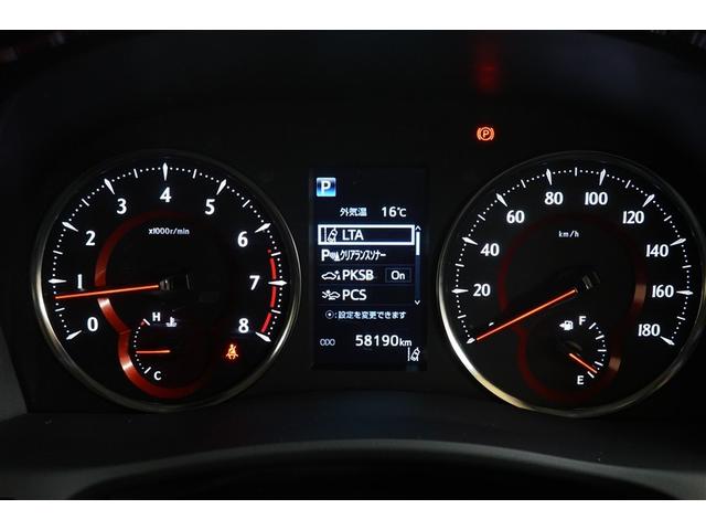 アルファード 2.5S Cパッケージ フルセグ メモリーナビ バックカメラ 衝突被害軽減システム ETC 両側電動スライド LEDヘッドランプ 乗車定員7人 3列シート フルエアロ 記録簿(18枚目)