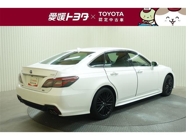 クラウンハイブリッド RS リミテッドII 革シート フルセグ メモリーナビ DVD再生 バックカメラ 衝突被害軽減システム ETC ドラレコ LEDヘッドランプ ワンオーナー 記録簿(2枚目)