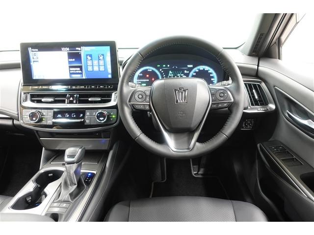 クラウンハイブリッド RS リミテッドII 革シート フルセグ メモリーナビ DVD再生 バックカメラ 衝突被害軽減システム ETC ドラレコ LEDヘッドランプ ワンオーナー 記録簿(14枚目)