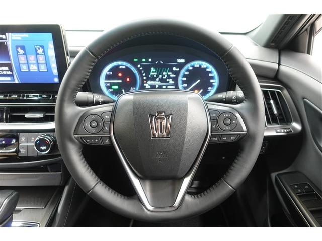 クラウンハイブリッド RS リミテッドII 革シート フルセグ メモリーナビ DVD再生 バックカメラ 衝突被害軽減システム ETC ドラレコ LEDヘッドランプ ワンオーナー 記録簿(15枚目)