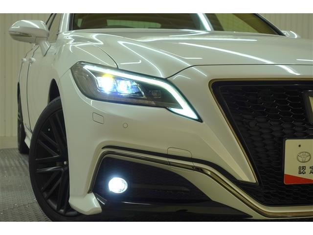 クラウンハイブリッド RS リミテッドII 革シート フルセグ メモリーナビ DVD再生 バックカメラ 衝突被害軽減システム ETC ドラレコ LEDヘッドランプ ワンオーナー 記録簿(37枚目)